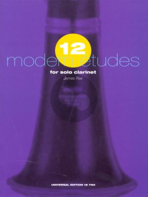 Rae 12 Modern Etudes for Clarinet