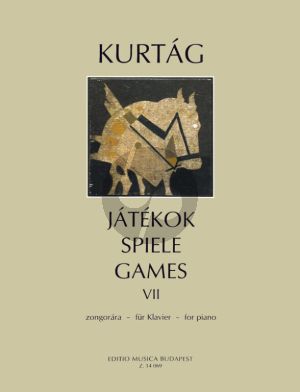 Kurtag Jatekok - Games Vol. 7 Piano (Diary entries, personal messages)