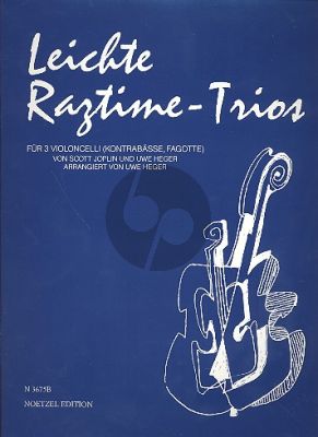 Leichte Ragtime Trios (3 Vc.)