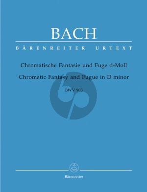 Bach Chromatische Fantasie & Fuge d-moll BWV 903 Klavier