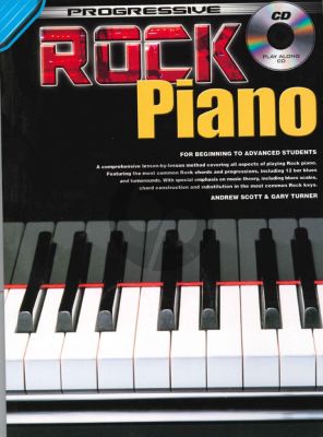 Scott-Turner Progressive Rock Piano for Beginner to Advanced Students (Bk-Cd)