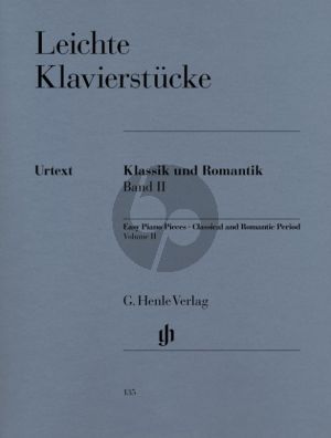 Album Leichte Klavierstucke / Easy Piano Pieces Vol.2 Klassik und Romantik / Classical and Romatic Period (edited by Walter Georgii fingering by Hans-Martin Theopold) (Henle-Urtext)