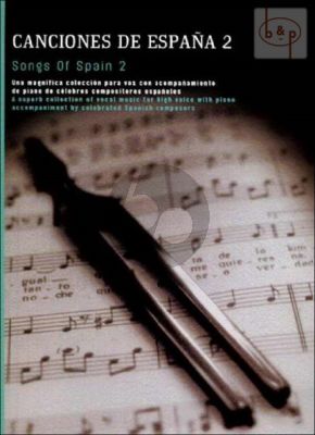 Canciones de Espana (Songs of Spain) Vol.2 (High Voice)