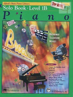 Top Hits Solo Book Level 1B Piano