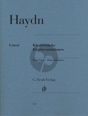 Haydn Klavierstucke & Klaviervariationen (Gerlach-Schornsheim) (Henle-Urtext)