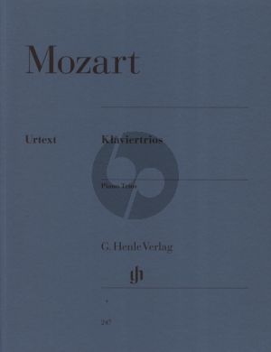 Mozart Klavier-Trios (KV 254 - 496 - 498 - 502 - 542 - 548 - 564) Violine, Violoncello und Klavier Partitur und Stimmen (Herausgegeben von Ernst Herrtrich, Fingersatz Hans-Martin Theopold) (Henle-Urtext)