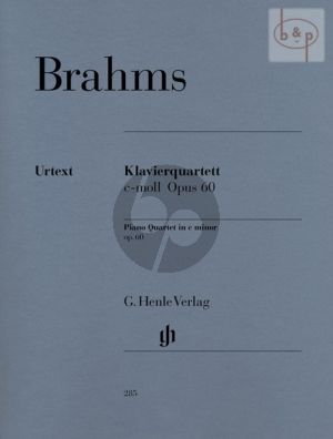 Quartet c-minor Op.60 Violine-Viola.-Violoncello and Piano