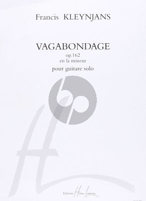 Kleynjans Vagabondage Op.162 pour Guitare