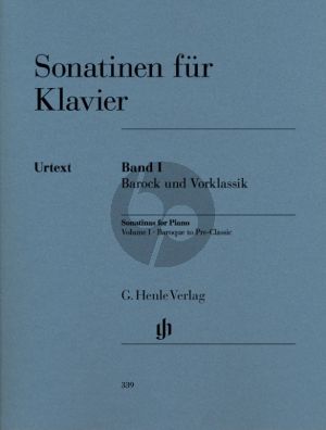 Sonatinen Vol.1 Barock-Vorklassik Klavier (edited by Ernst Herttrich) (Henle-Urtext)