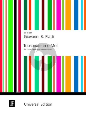 Platti Triosonate c-moll Oboe-Bassoon and Bc