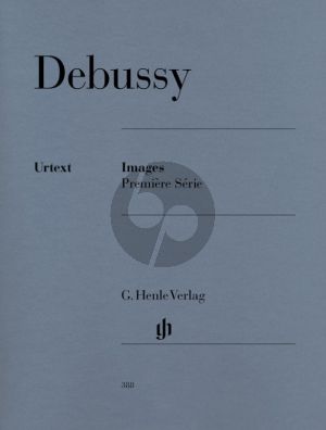 Debussy Images Vol.1 for Piano solo (Editor Ernst-Günter Heinemann, Fingering Hans-Martin Theopold) (Henle-Urtext)