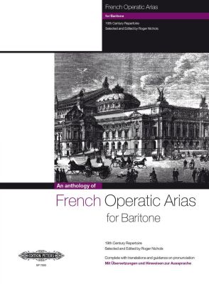 French Operatic Arias for Baritone (Nichols) (19th Century Repertoire) (with Translations)