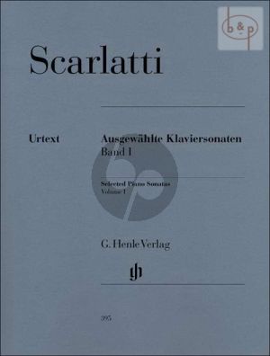 Scarlatti Ausgewahlte Sonaten Vol.1 Klavier (edited by Bengt Johnssohn)