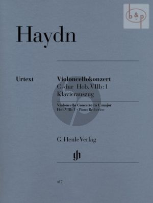 Concerto C-dur Hob.VIIb:1 Violoncello-Klavier