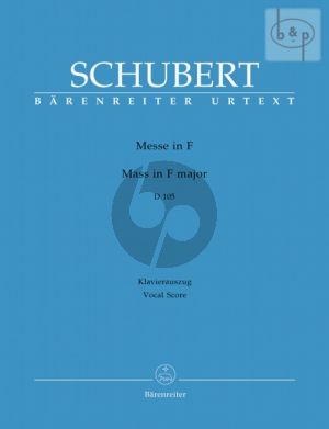 Messe F-major D.105 (SSATTB soli-SATB-Orch.)