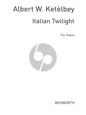 Ketelby Italian Twilight for Piano solo