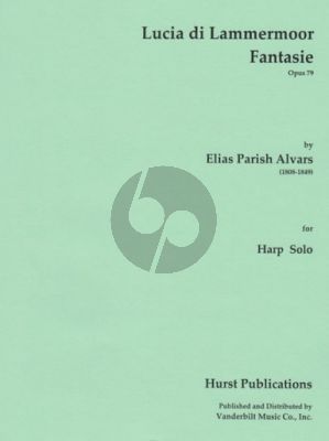 Parish Alvars Lucia di Lammermoor Fantasie Op. 79 Harp solo