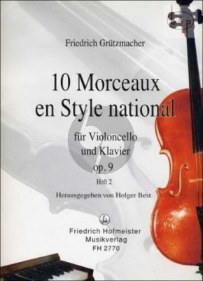 10 Morceaux en style National Vol.2 Violoncello und Klavier