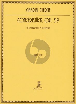 Pierne Concertstuck Op.39 Solo Harp Solo Part Only