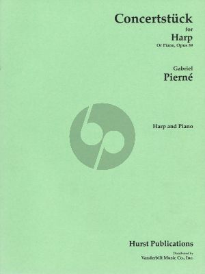 Pierne Concertpiece op.39 Harp and Piano
