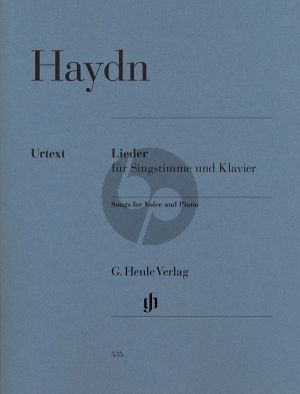 Haydn Lieder Singstimme mit Klavier (ed. Marianne Helms und Paul Mies (Henle) )