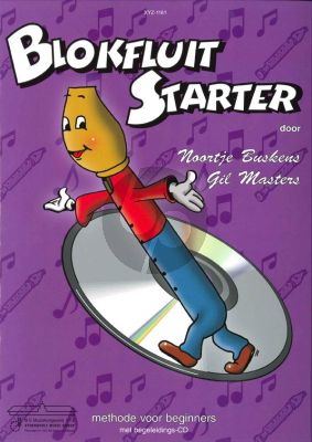 Buskens-Masters Blokfluit Starter Vol.1 (Methode voor Beginners) (Bk-Cd)