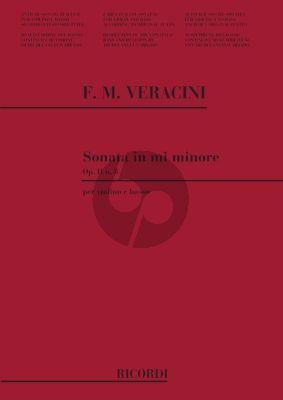 Veracini Sonata e minor Op.2 No.8 (Abbado Michelangelo)