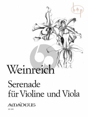 Serenade D-dur fur Violine und Viola Stimmen