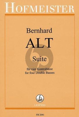 Alt Suite 4 Kontrabasse (Part./Stimmen)