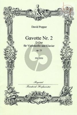 Popper Gavotte No.2 Op.23