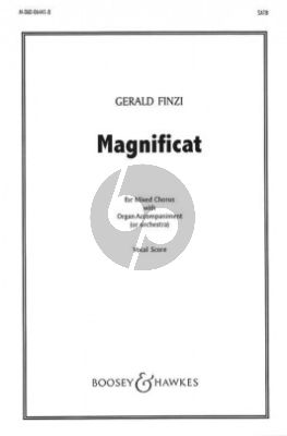 Finzi Magnificat Op. 36 SATB and Organ