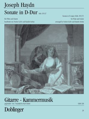 Haydn Sonate in D-Dur Hob. XVI:37 Flöte-Gitarre (arr. Noémi Györi / Katalin Koltai)