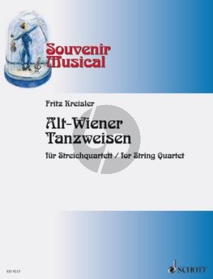 Kreisler Alt Wiener Tanzweisen 2 Vi.-Va.-vc. (Part./St.)