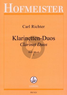 Richter Klarinetten Duos Vol.2