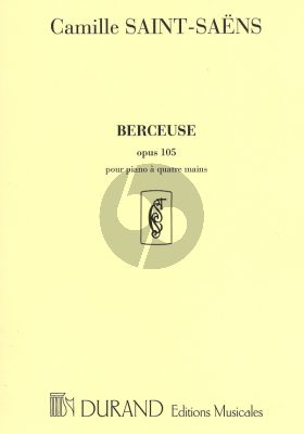 Saint-Saens Berceuse Op.105 for Piano 4 Hands