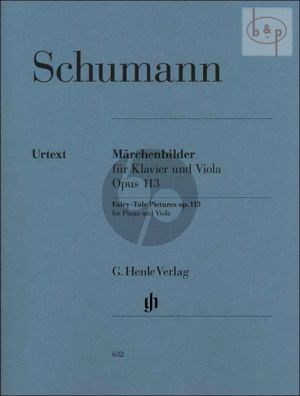Marchenbilder (4 Pieces) Op.113 Viola and Piano