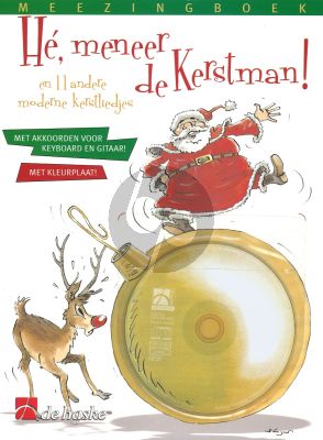 He, Meneer de Kerstman! (Bk-Cd) (Met akkoorden voor keyboard en gitaar)