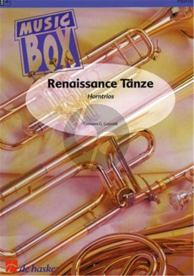 Gastoldi Renaissance Tanze 3 Trombones (Score/Parts) (Arthur Eglin)