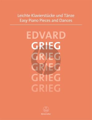 Grieg Leichte Klavierstucke und Tanze (Easy Piano Pieces)