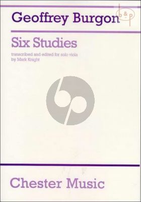 6 Studies for Viola Solo