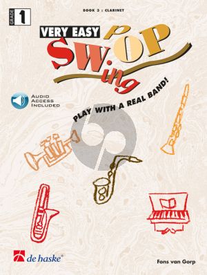 Gorp Very Easy Swop Book 3 for Clarinet (Book with Audio online) (Grade 1)