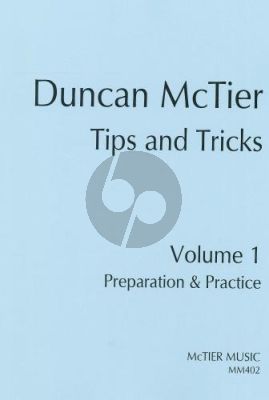 McTier Tips and Tricks Vol. 1 Preparation & Practice for Double Bass