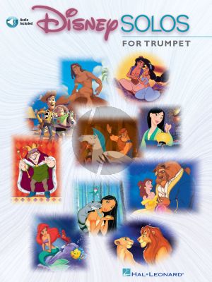Disney  Disney Solos for Trumpet Book with Audio Access Code (Hal Leonard Instrumental Play-Along)