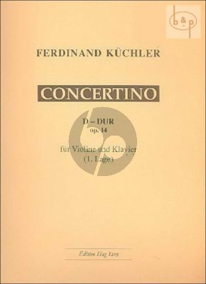 Concertino Op.14 Violine-Klavier