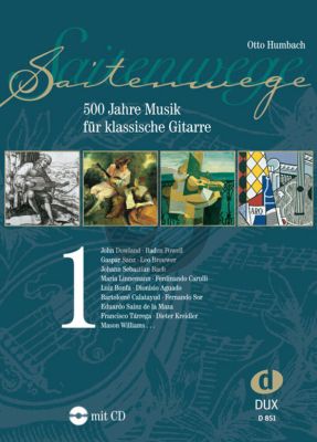 Album Saitenwege Vol.1 - 500 Jahre Musik fur Klassische Gitarre Buch mit Cd (edited by Otto Humbach)