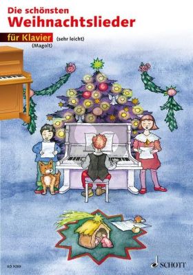Die Schönsten Weihnachtslieder Klavier (Buch) (Marianne Magolt) (sehr leicht)