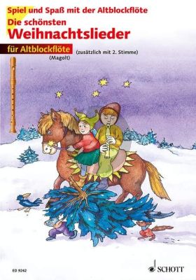 Die Schönsten Weihnachtslieder Altbfl. mit 2e Stimme) (Buch) (Marianne Magolt)