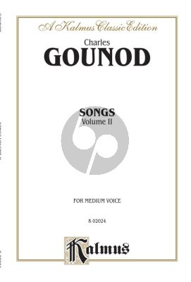 Gounod Songs Vol. 2 Medium Voice