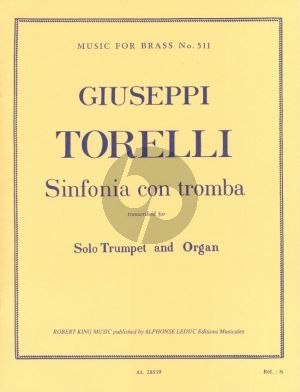 Torelli Sinfonia con tromba Trumpet and Organ