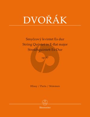 Dvorak Quintet E-flat major Op.97 2 Vi.- 2 Va.-Vc. (Parts) (František Bartoš)